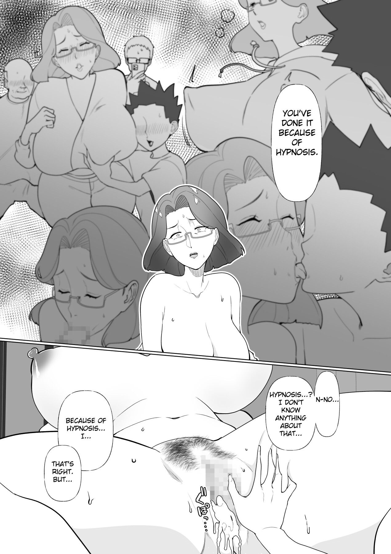 Hentai Manga Comic-Hypnotic mom and naughty son!-Read-38